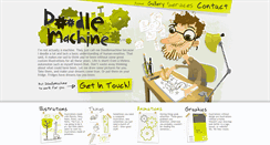 Desktop Screenshot of doodlemachine.andrejolicoeur.com
